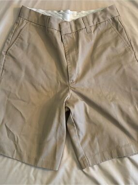 Men's Uniform Tan Cargo Shorts